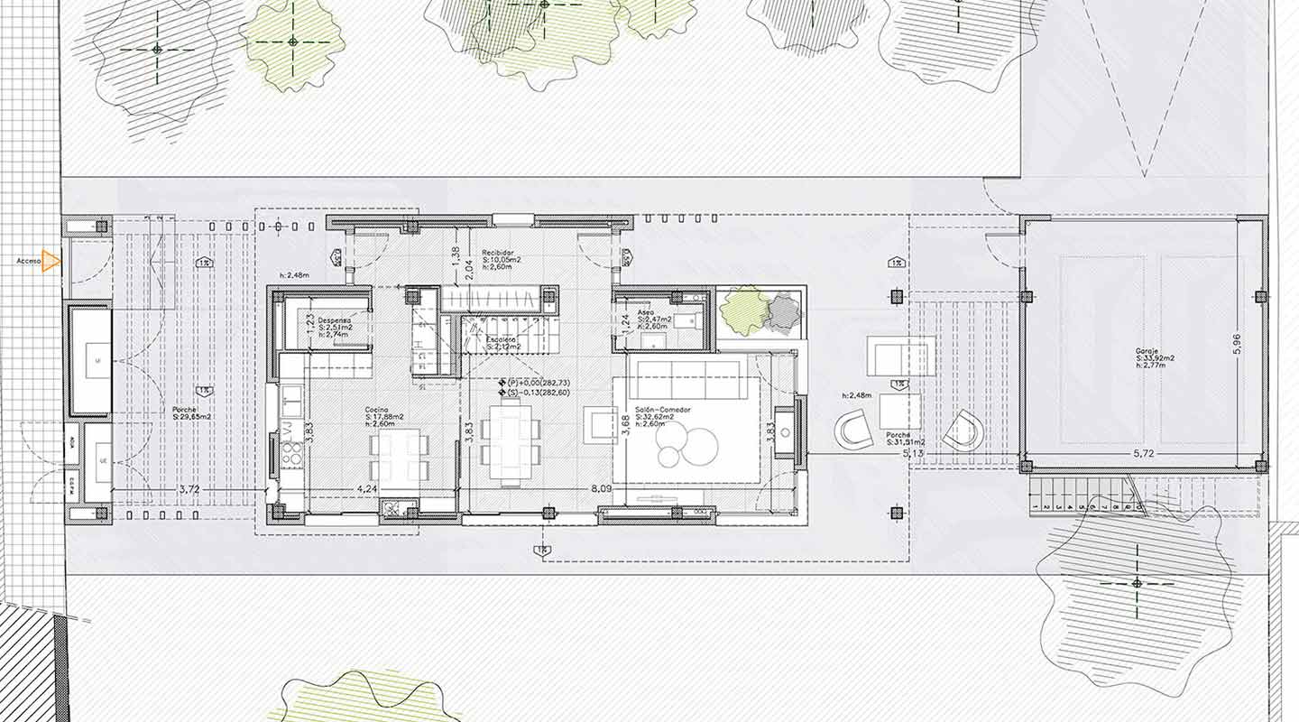 vivienda unifamiliar nieves y carlos
