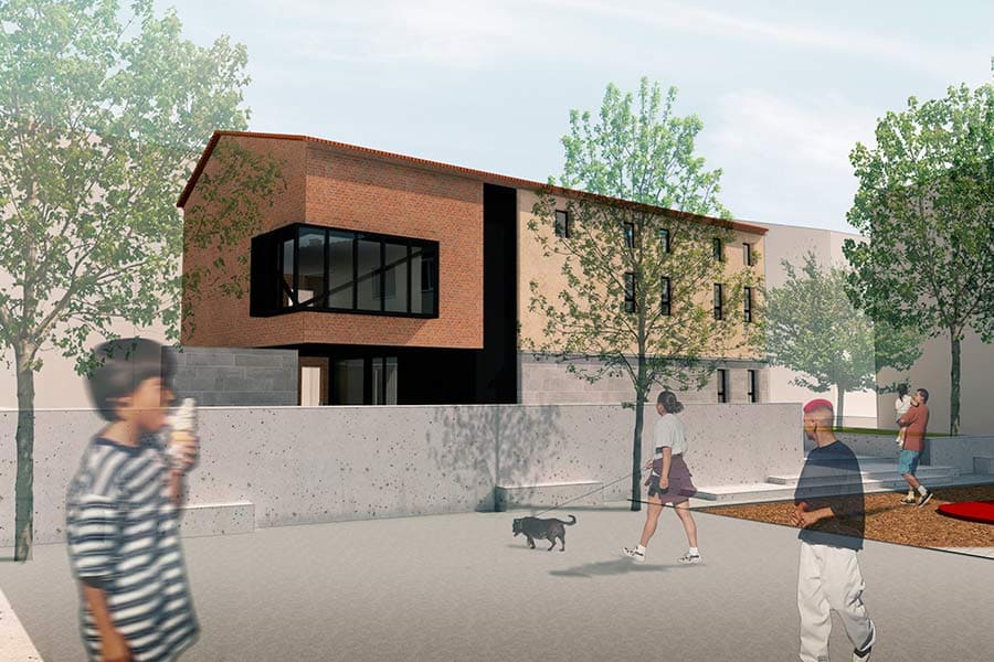 Edificio multiusos en monzon