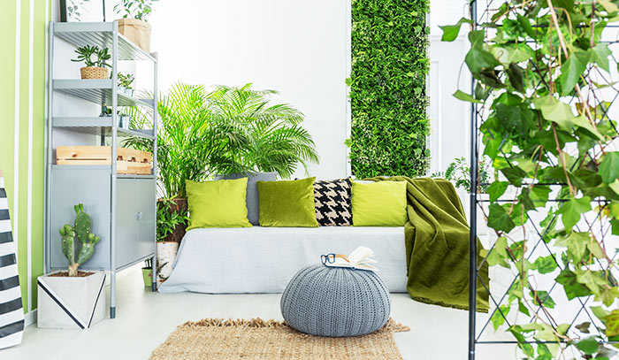 como incluir un jardin interior en casa