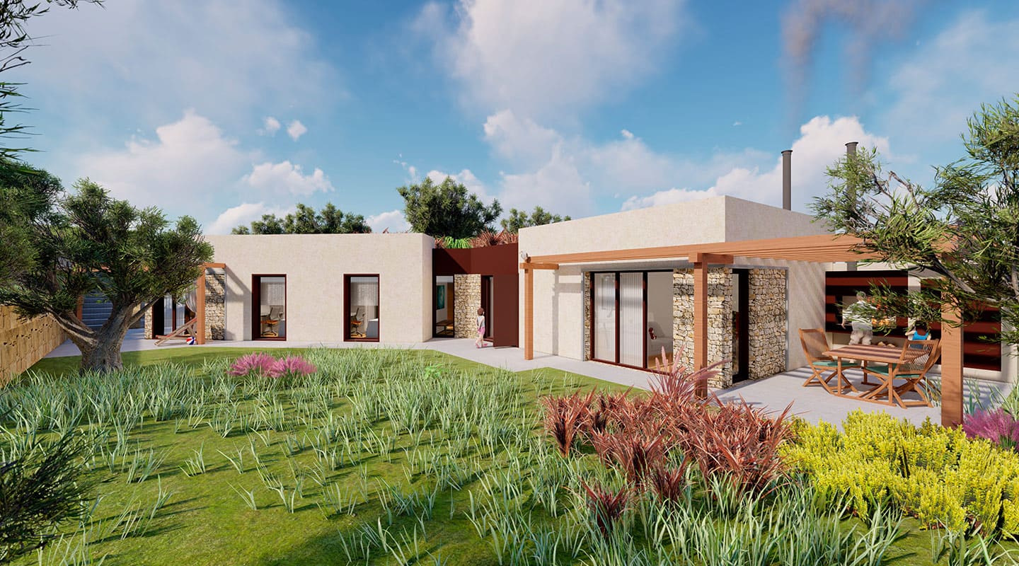 vivienda unifamiliar huesca El Olivaret