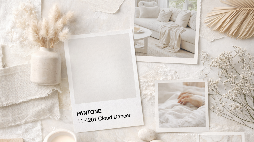 PANTONE 11-4201 Cloud Dancer